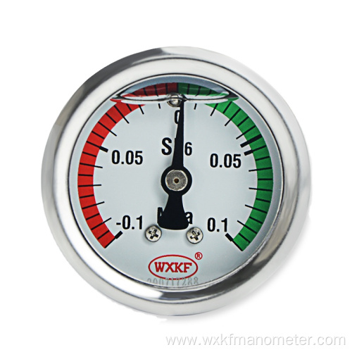 Bottom connection 4inch electric contact pressure gauge